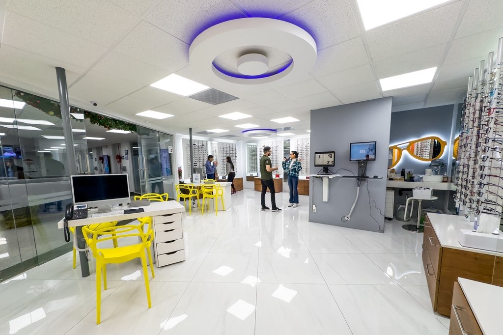 Our full optical service is provided by our in-house optician, Visionar Optika.